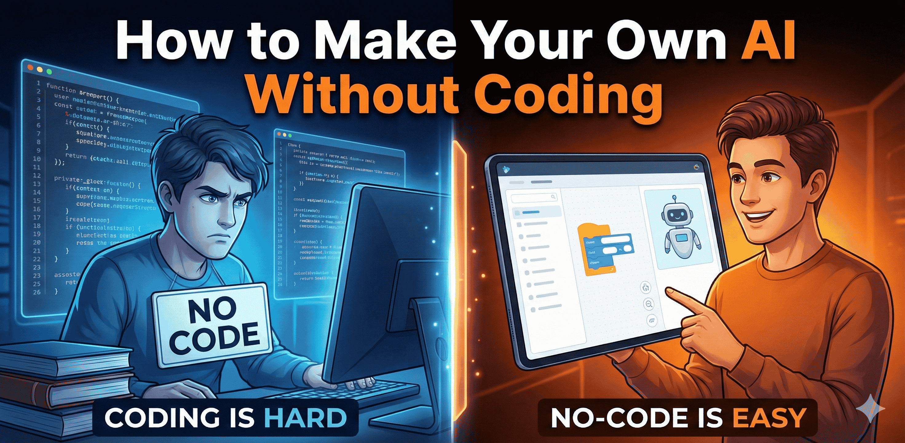 Build Your Own AI Without Coding